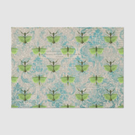 Papel De Seda Gran insecto verde