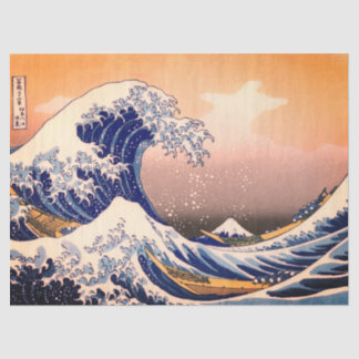 PAPEL DE SEDA GRAN OLA DE KANAGAWA