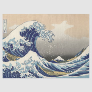PAPEL DE SEDA GRAN OLA DE KANAGAWA