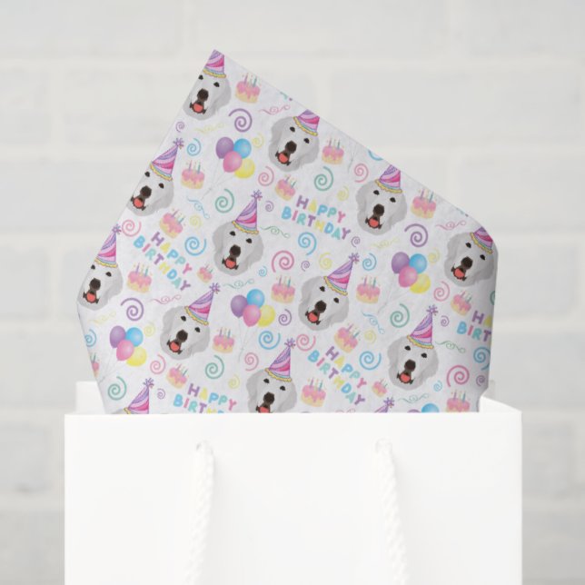 Papel de seda Gran Pirineo (Bolsa de regalo)