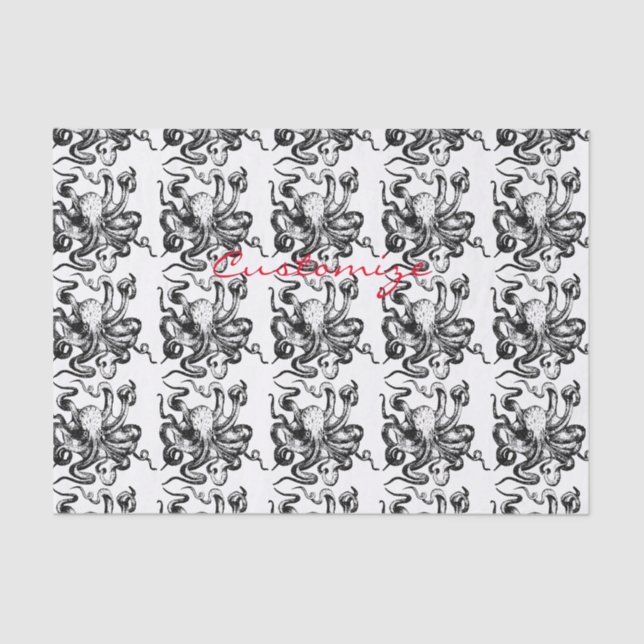 Papel De Seda Gran pulpo Thunder_Cove (Anverso)