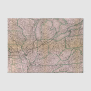 Papel De Seda Gran sistema de Wabash