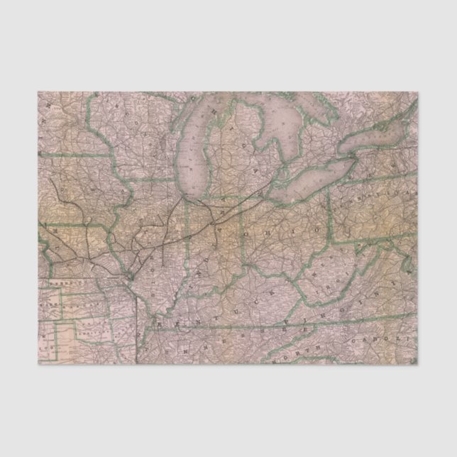 Papel De Seda Gran sistema de Wabash (Anverso)