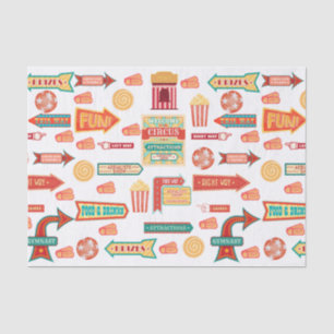 Papel De Seda Gran tema del circo superior