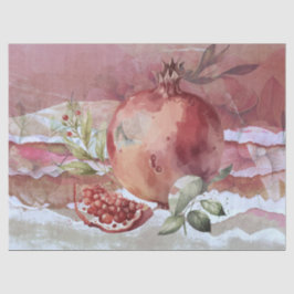 Papel De Seda granada