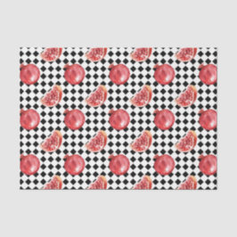 Papel De Seda Granada Roja (Diseño 8 Serie Roja)