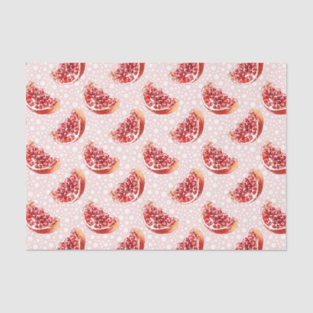 Papel De Seda Granada Rosa (Diseño 84 Serie Rosa) (Anverso)