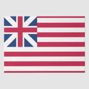 Papel De Seda Grand Union, 1ª bandera de las colonias de EE. UU.
