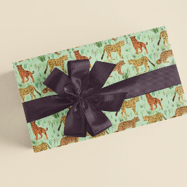 Papel De Seda Grandes Gatos En La Hierba