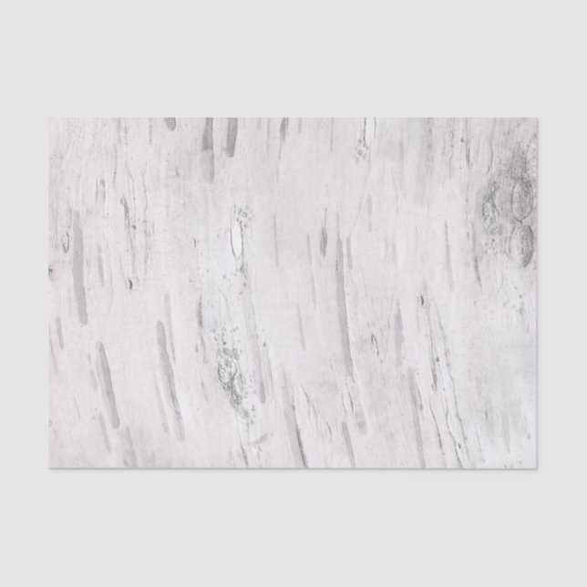 Papel De Seda Granero rústico de madera de Birch blanca (Anverso)