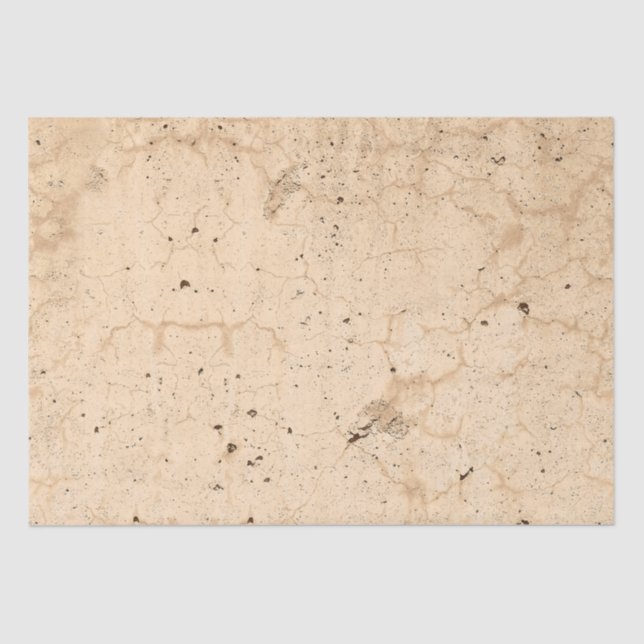 Papel De Seda Granja de campo antigua beige (Anverso)