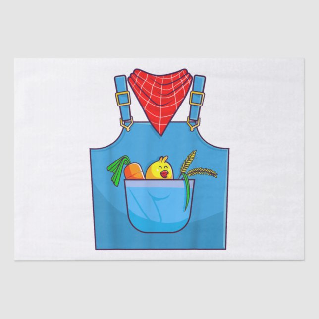 Papel De Seda Granja de maíz simple (Anverso)