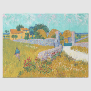 Papel De Seda Granja en Provenza - Vincent van Gogh