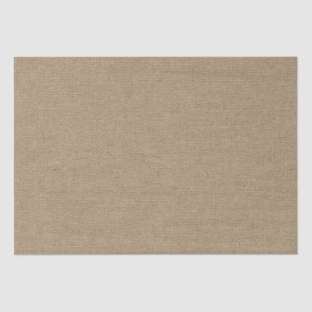Papel De Seda Granja rústica de lona de grano burlap (Anverso)