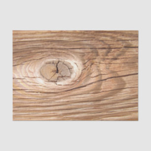 Papel De Seda Grano de madera Knothole
