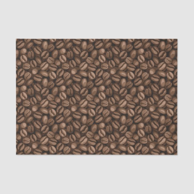 Papel De Seda Granos de café (Anverso)