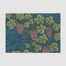 Papel De Seda  Grapevines with clusters of pink grapes 