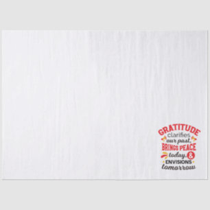 Papel De Seda Gratitud Aclara Nuestro Pasado – Arte Inspirador