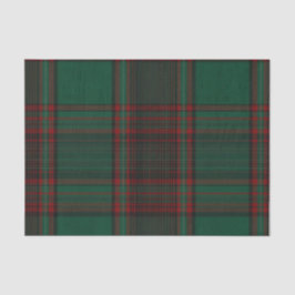 Papel De Seda Green and Red Plaid Holiday Tissue Paper