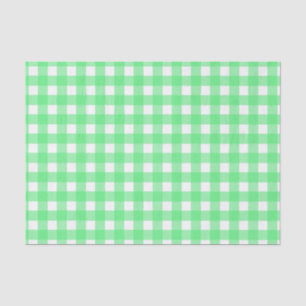 Papel De Seda Green gingham
