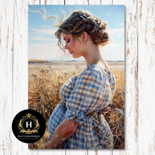 Papel De Seda Green Gingham Prairie Chica Countryside Découpage (Subido por el creador)