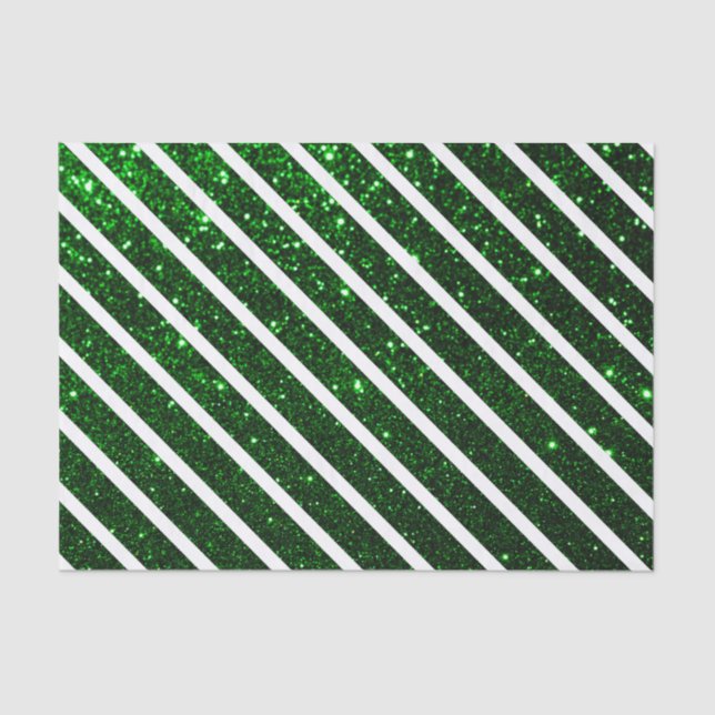 Papel De Seda Green Happy xmas glitter luxe background (Anverso)