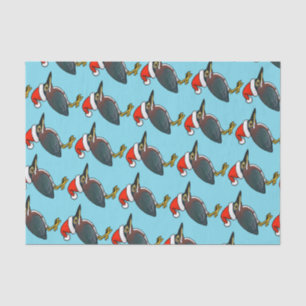 Papel De Seda Green Heron Santa