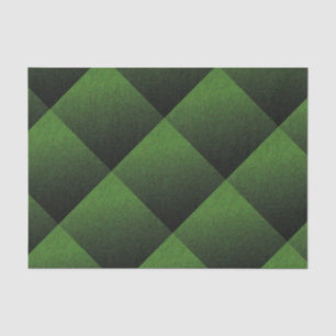 Papel De Seda Green Shimmer Check