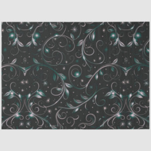 Papel De Seda Green Vines deja Navidades de estrellas