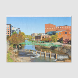 Papel De Seda Greenville, Río Reedy de Carolina del Sur