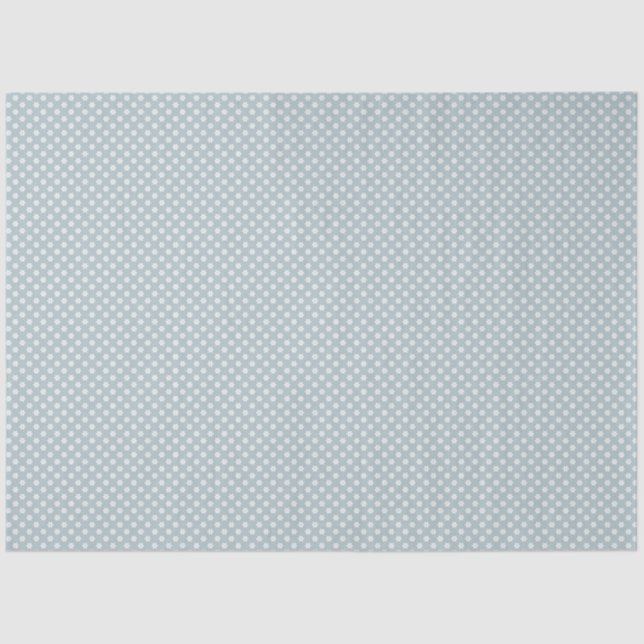 Papel De Seda Grey Blue with White Daisy issue Paper (Anverso)