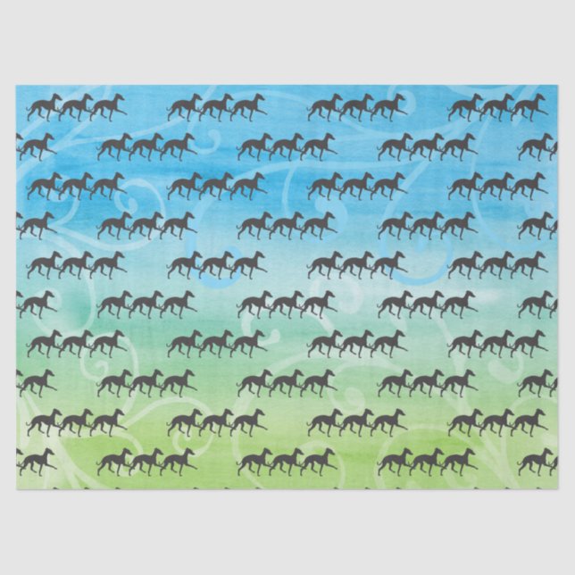 Papel De Seda Greyhound italiano (Anverso)