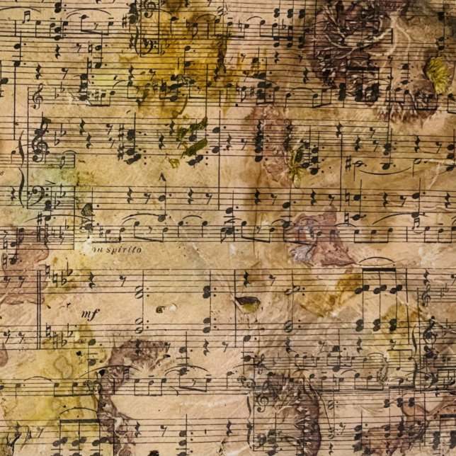 Papel De Seda Grifo Floral de la música Desnudos Botánicos (Subido por el creador)