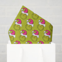Grinch con sombrero rosa de Santa