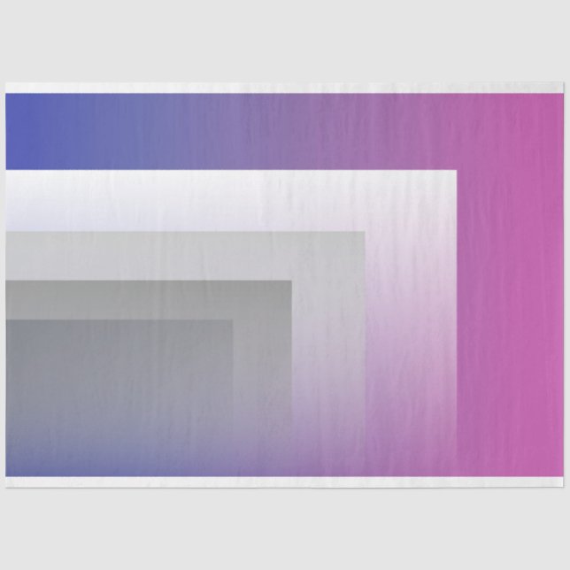 Papel De Seda Gris azul de Fuchsia (Anverso)