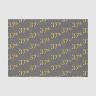Papel De Seda Gris, Faux Gold 37th (37ª) Event