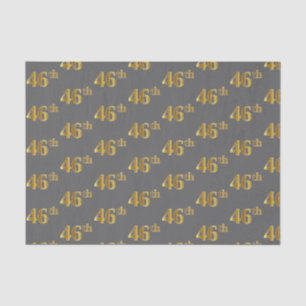 Papel De Seda Gris, Faux Gold 46º (46º) Evento