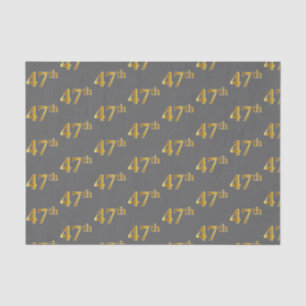 Papel De Seda Gris, Faux Gold 47º (47º) Evento