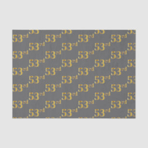 Papel De Seda Gris, Faux Gold 53 (53) Evento