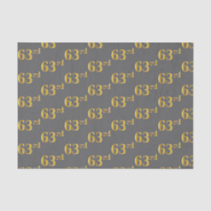 Papel De Seda Gris, Faux Gold 63 (63) Evento