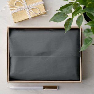 Papel De Seda Gris oscuro azulado