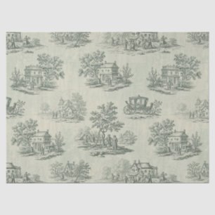 Papel De Seda Gris Suave Toile de Granja Rústica Campo