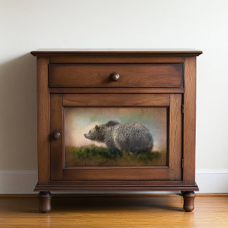 Papel De Seda Grizzly Bear Wildlife Decoupage