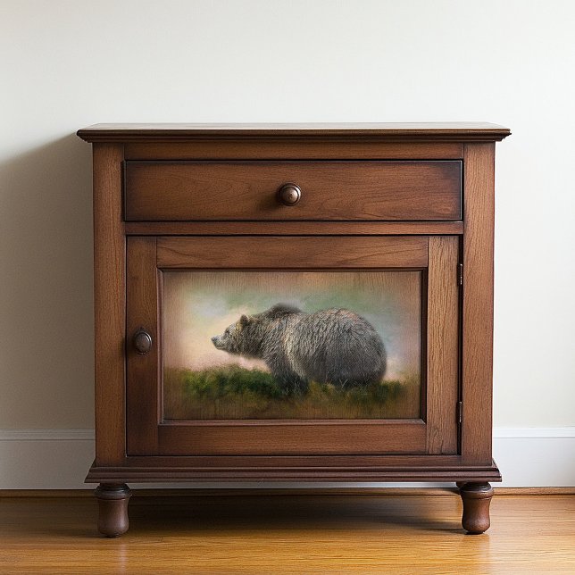 Papel De Seda Grizzly Bear Wildlife Decoupage (Subido por el creador)