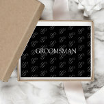 Papel De Seda Groomsmen Swagbag<br><div class="desc">Haga su propio papel de tejido personalizado. Personalice este diseño con su propio texto. Puede realizar un personalizar adicional de este diseño seleccionando el enlace "personalizar adicional" si lo desea.</div>