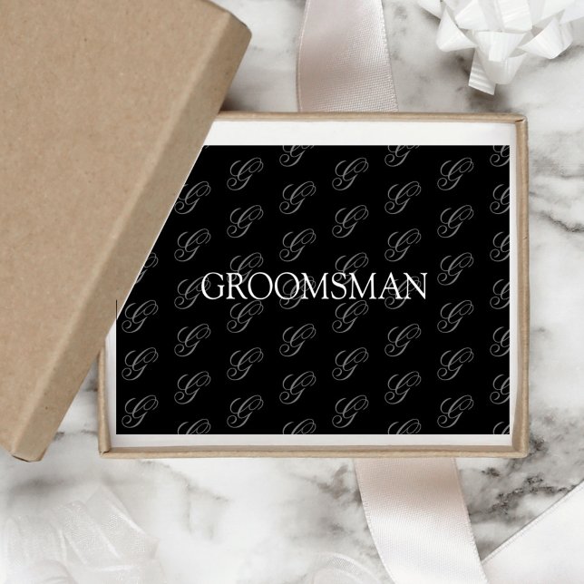 Papel De Seda Groomsmen Swagbag (Subido por el creador)