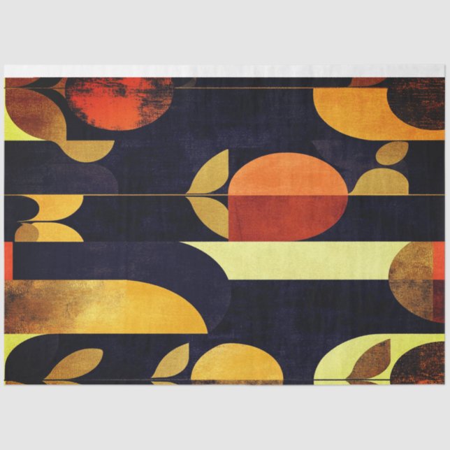 Papel De Seda Groovy Blooms Tissue Paper de Elsie Lane (Anverso)