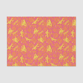 Papel De Seda Groovy Disco Scooby-Doo Pattern