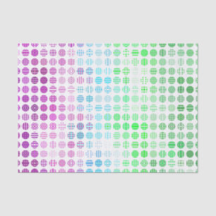 Papel De Seda Groovy Eclectic Boho Resumen Bandera del Orgullo T