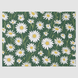 Papel De Seda Groovy Mid Century Daisy Floraal